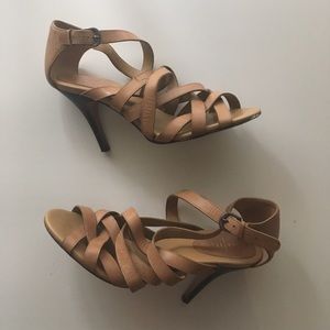 Cole Haan Shayna Strappy Leather heel